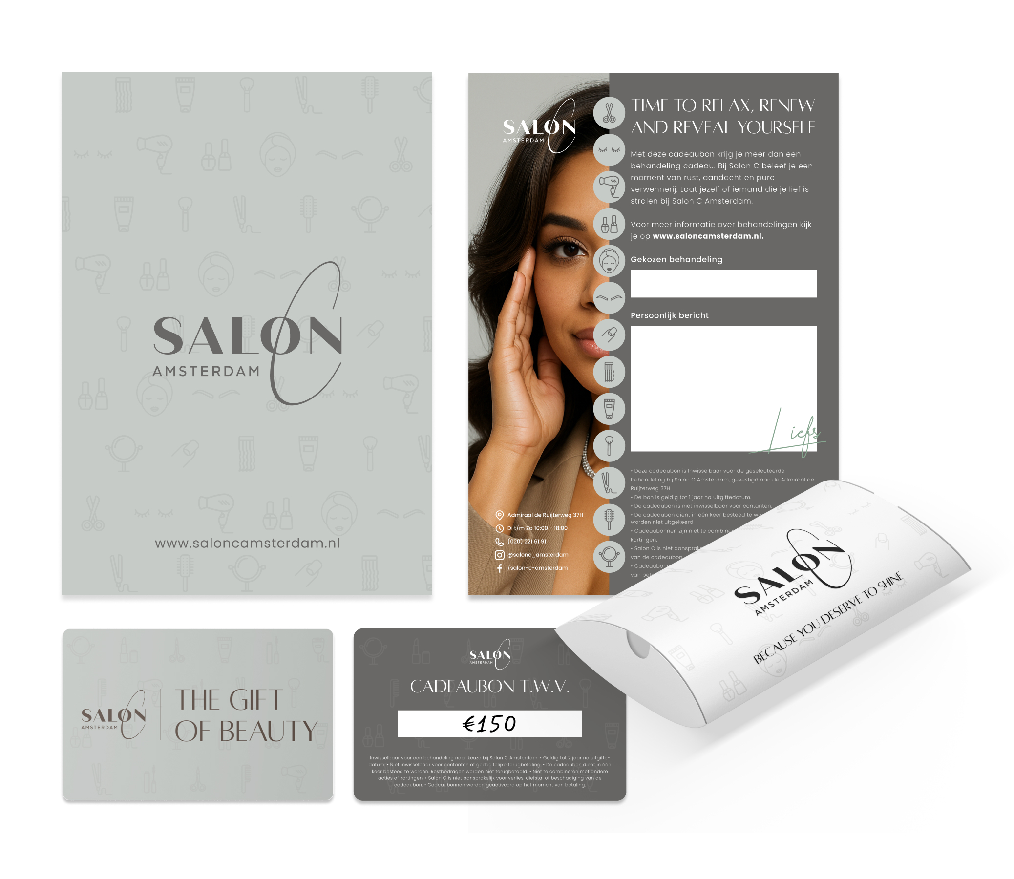 Salon C Giftcard Package by A-Town Agency